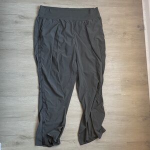 Athleta Green Nolita Wide-Leg Pants